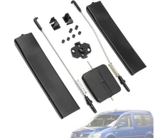 Twowinds šoninio stumdomo lango remonto komplektas, suderinamas su vw caddy iii mk3 (2003-2014) 2k0847790, 2k0847789 lango rankena