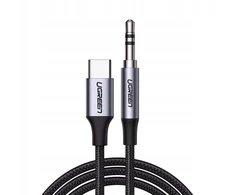 Ugreen stereo audio Aux 3,5 mm mini jack - Usb Type-c kabelis telefonui, planšetiniam kompiuteriui