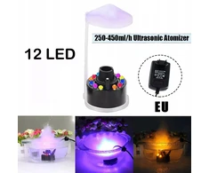 Drėkintuvas Ultragarso rūko generatorius, fogger rūko mašina garų generatorius 12led 20mm