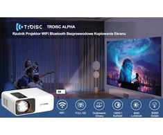 Unic Projektorius Troisc Alpha Wifi 1080p Full Hd 8000 liumenų Bluetooth