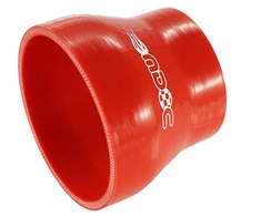 Universali Mdc Silikoninė jungtis Redukcija 100/76 mm Raudona intercooler turbo įsiurbimas