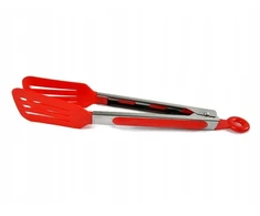Universalios virtuvinės žnyplės metalas plastikas 25 cm