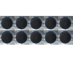 Universalūs dviračių kamerų lopai Zsmini, skersmuo ø 30mm, rinkinys 10vnt Ferdus