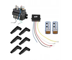 Universalus elektromagnetinės gervės relės jungiklis nykščiu su nuotolinio valdymo pulteliais Utv