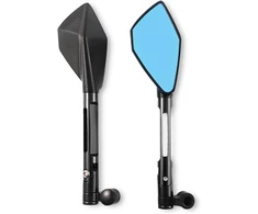 Universalus motociklo galinio vaizdo veidrodėlis su 8 mm 10 mm sraigtu
