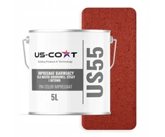 Us-coat dažantis impregnantas trinkelėms plytoms betonui pomidorų raudonumo 5l