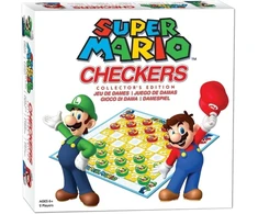 Usaopoly super mario šaškės, collector's edition (dėžutė)