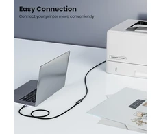Usb 3.0 ilginamasis kabelis 1 m, 5 gbps type a male to female braided, suderinamas su usb klaviatūromis, pelėmis, XBOX, flash atmintinėmis, kietaisiais diskais, spausdintuvais ir kt.