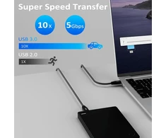 Usb 3.0 Kabelis 1.5m (2 vnt.) - Greitas Duomenų Perdavimas