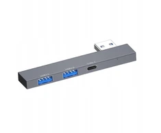 Usb 3.0 koncentratorius Usb adapteris Nešiojamas Kompaktiškas 3 viename Usb Usb3.0 Usb2.0 Tipas C