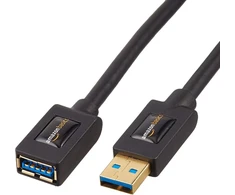 Usb 3.0 prailginimo laidas A-a, 1m, 2 vnt. juodas
