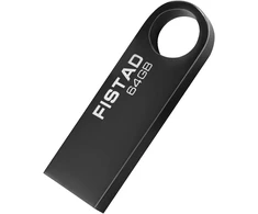 Usb atmintinė 64 gb usb 2.0 mini nešiojama usb atmintinė metalinė atmintinė vandeniui atspari atmintinė, skirta pc, nešiojamam kompiuteriui, planšetiniam kompiuteriui (pilka)