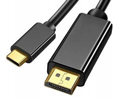 Usb-c į Displayport Dp 4k 60hz 1.8m Thunderbolt Usb C 3.1 kabelis monitoriui