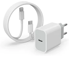 Usb c įkroviklis, skirtas iphone, 20 w greitasis įkroviklis su 1 m greito įkrovimo laidu, skirtas iphone 14/14 pro/14 pro max/14 plus/13/12/11/se/ipad, usbc maitinimo šaltinio kištuko adapterio įkrovimo laidas, įkrovimo kištukas