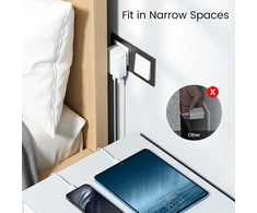Usb c įkroviklis, total 40 w plokščias usb kelių greitas įkroviklis, 4 prievadų multi maitinimo šaltinis, suderinamas su iphone 12/13/14/15/16 pro max, galaxy s23/s22/note 10, kelioninis įkroviklis su eu, us