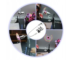 Usb Led ventiliatorius su programuojamu tekstiniu pranešimu