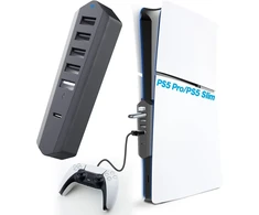 Usb šakotuvas Ps5 Pro/slim konsolei, 6 prievadų