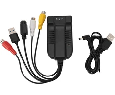 Vaizdo plokštė Usb vaizdo įrašymo plokštė hdmi s-video į usb audio video įrašymo įrenginį 1920 x 1080 @ 30hz, skirta 7, 8, 10, 11, skirta linux, skirta os x