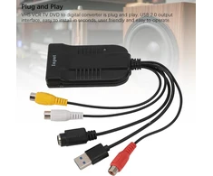 Vaizdo plokštė Usb vaizdo įrašymo plokštė hdmi s-video į usb audio video įrašymo įrenginį 1920 x 1080 @ 30hz, skirta 7, 8, 10, 11, skirta linux, skirta os x