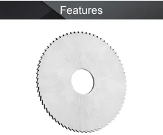 Utoolmart diskinis pjūklas 63mm x 16mm x 1.5mm greitapjovis plienas, griovelių pjūklas 72 dantys skirtas plienui, variui, metalui, plastikui, medžiui pjauti