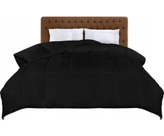 Utopia bedding Visų sezonų antklodė 200x200 cm lengva juoda