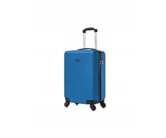 Kelioninis Valentino Vip Collection Abs 20" Sparta mėlyna kabinos lagaminas 2,7kg 39l sukamaisiais ratukais