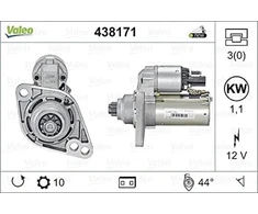 Valeo service 438171 starteriai