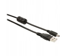 Valueline Usb - Minolta 8 kontaktų 2m kameros kabelis juodas Vlcp
