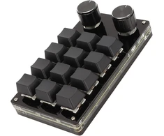 Vbestlife programuojama makro klaviatūra 12 klavišų 2 mygtukai Rgb maža programuojama Macropad mechaninė Osu klaviatūra programuojama Diy klaviatūra žaidimams biurui medijai