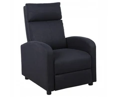 Sofa Velaco Atlošiamas poilsio fotelis-lova Java, juodas