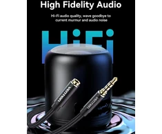 Vention ausinių ilginimo laidas su mikrofonu, 3,5 mm Aux ilginimo laidas, nuo vyriško iki moteriško, audio laidas, stereo ausinių laidas, audio lizdo ilgintuvas Ausinėms/tv/nešiojamam kompiuteriui 1,5 m