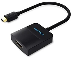 Vention Displayport Mini į Hdmi kabelis Hbcbb 10 cm, juodas