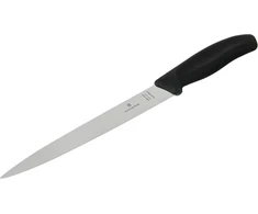 Victorinox 20 cm Swiss Classic filėavimo peilis su lanksčia geležte lizdinėje pakuotėje, juodas