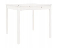 Vidaxl stalas stačiakampis medinis 82,5 x 82,5 x 76 cm
