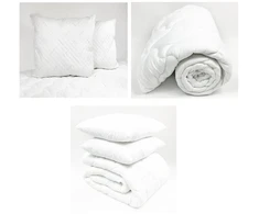 Viengulbė antklodė Całoroczna Easy Sleep 200x200 cm + 2 pagalvės 50x60 cm