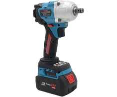 Vikky Bl500 20 V akumuliatorinis smūginis veržliasukis, 500 Nm sukimo momentas, keturi režimai, bešepetėlis variklis, led lemputė, 20 V 4.2 Ah akumuliatorius, 0-2400 aps/min, M12-m26 varžtams, 1.1kg, vienerių metų garantija