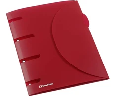 Viquel - raudonas Smartfolder - Raudonas plastikinis maišelis - Tvirtas produktas su sutvirtinimo žiedeliais - Reguliuojamas Velcro užsegimas - Patentuota atidarymo sistema