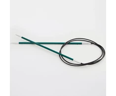 Virbalai su valu Knitpro Zing - metaliniai 3,0 mm/40 cm ant valo