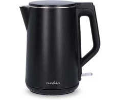 Virdulys - 1.5 l - plastikinis - juodas - 360 laipsnių pasukimas - paslėptas kaitinimo elementas - strix valdiklis - apsauga nuo virimo be vandens