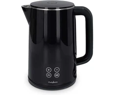 Virdulys - 1.7 l - plastikinis - juodas - 50, 60, 70, 80, 90, 100 °c - temperatūros ekranas - sukasi 360 laipsnių - paslėptas kaitinimo elementas - strix valdiklis - apsauga nuo virimo be vandens