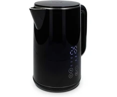 Virdulys - 1.7 l - plastikinis - juodas - 50, 60, 70, 80, 90, 100 °c - temperatūros ekranas - sukasi 360 laipsnių - paslėptas kaitinimo elementas - strix valdiklis - apsauga nuo virimo be vandens