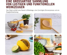 Virtuvės įrankių rinkinys "pasta Grande", 3 vnt., silikoninis