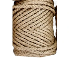Virvė natūrali džiuto, pinta iš džiuto, skersmuo 4mm/200g/apie 23m, 1vnt