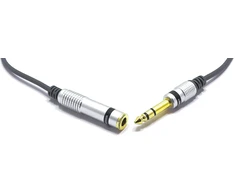Vitalco 6.3 Jack Trs audio kabelio ilgiklis 3 m 6.3 mm Male to 6.35 mm Female Stereo Male to Female Jack ilgiklis