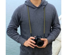 Vko kameros peties dirželis, skirtas Dslr Slr arba beridrodiniams fotoaparatams, 120 cm, žalias