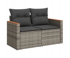 Vmp sodo sofa-kėdė sodo baldai terasai balkonui sodui, rotangas
