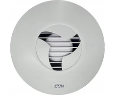 Vonios kambario ventiliatorius Airflow Icon 15 100 mm automatinė žaliuzė lęšis