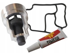 Vožtuvas + alyvos filtro korpuso pagrindo tarpinė Bmw M50 M50tu M52 M54 M52tu