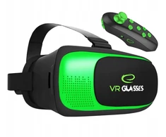 Vr 3d 360 laipsnių akiniai su bluetooth pulteliu