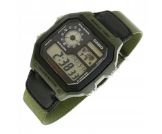 Vyriškas laikrodis Casio Ae-1200whb-3bvdf su pasaulio laiku